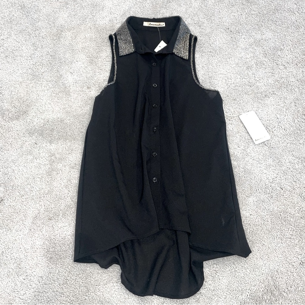 NWT black dress shirt